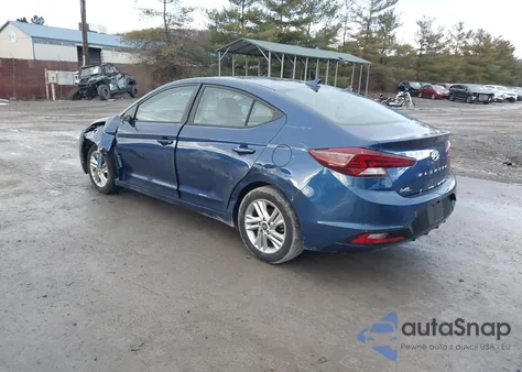 2019 Hyundai Elantra Sel from USA, damaged, VIN 5NPD84LF3KH466254
